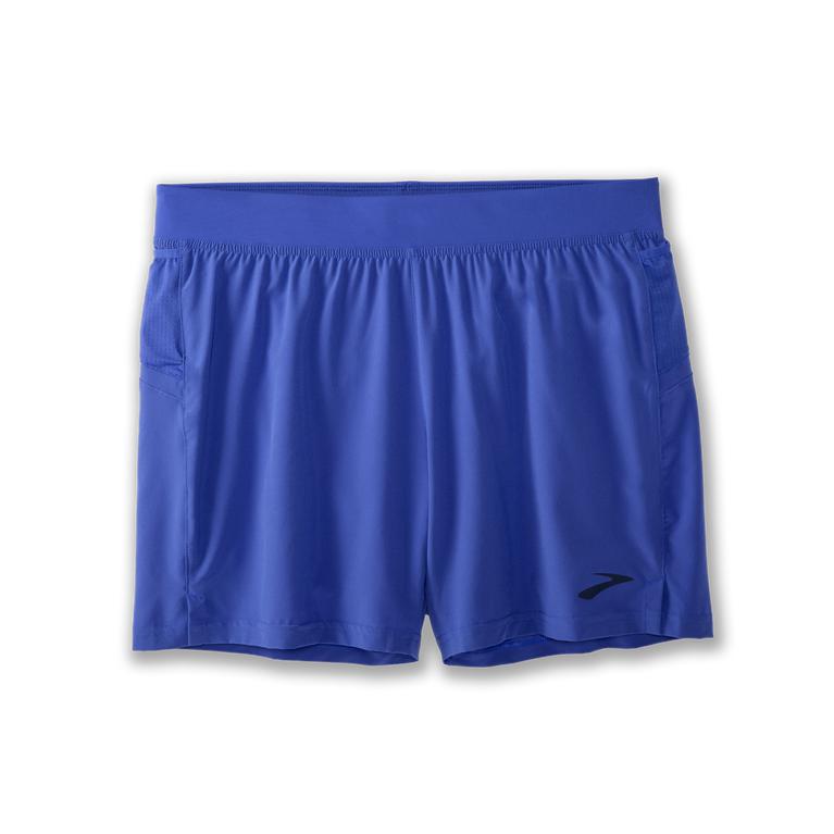 Brooks Sherpa 5 2-in-1 Running Shorts - Men's - Amparo Blue (68135-SRQM)